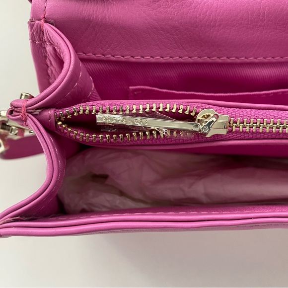 TED BAKER Pink Bow Top handle handbag with long adjustable shoulder cross body - Picture 16 of 16